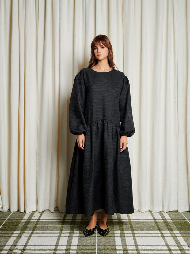 <b> Ghospell </b> Rosslyn Oversized Midi Dress