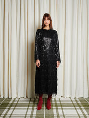 <b> Ghospell </b> Berkley Sequin Midi Dress