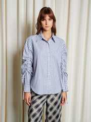 <b> Ghospell </b> Skye Striped Shirt