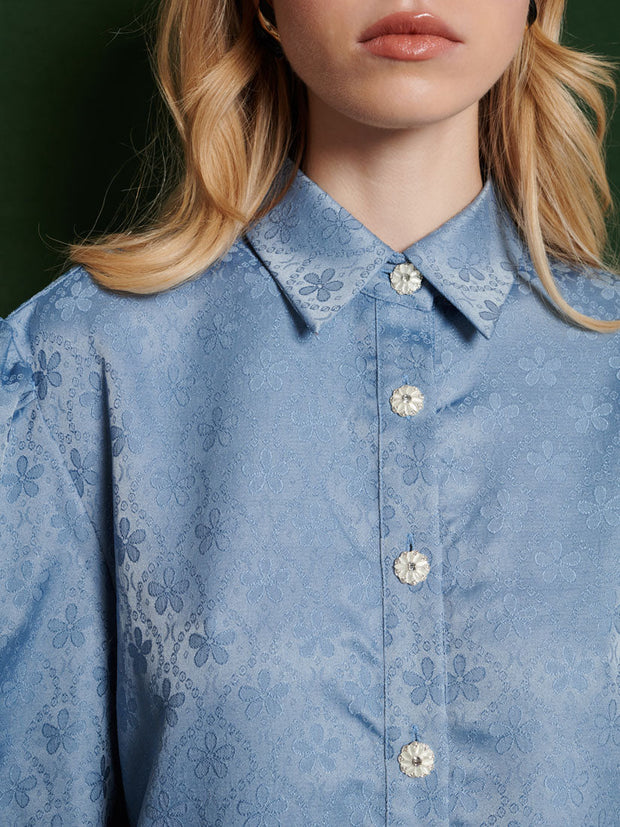 Miroir Shirt Dutch Blue / Z