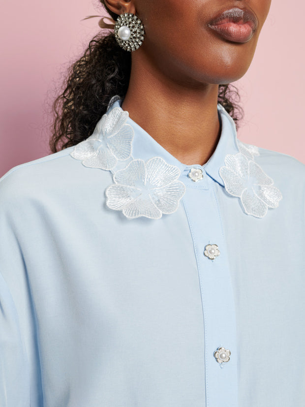 <b>DREAM</b> Wildflower Embellished Shirt