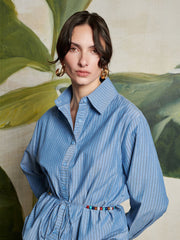 <b> Ghospell </b> Scottie Stripe Shirt