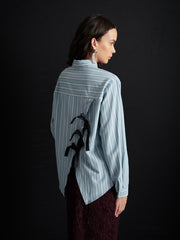 <b> Ghospell </b> Beck Striped Shirt