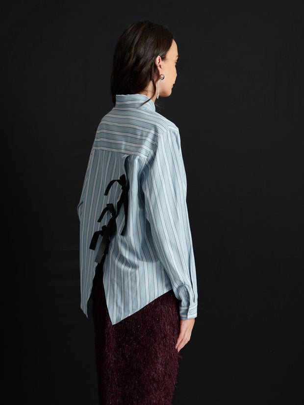 <b> Ghospell </b> Beck Striped Shirt