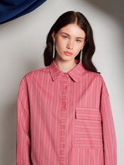 <b> Ghospell </b> Ailsa Stripe Shirt