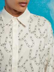 Honeycomb Printed Shirt