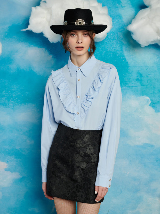 Louie Ruffle Shirt