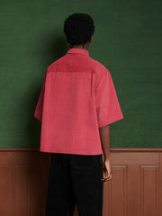 Joseph Boxy Shirt Redwood Red / Z