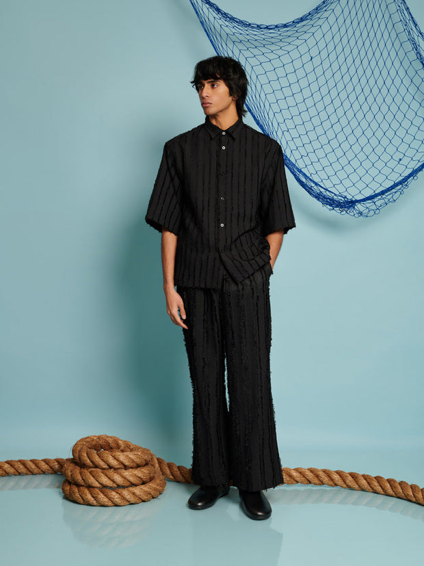 Snapper Boxy Shirt Coal Black / Z