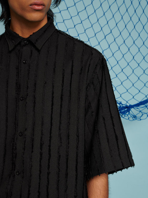 Snapper Boxy Shirt Coal Black / Z