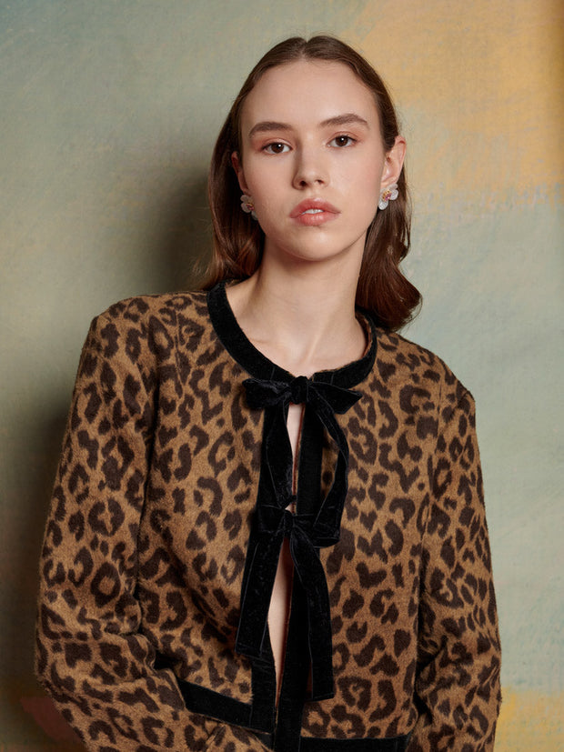 Lily Leopard Cardigan