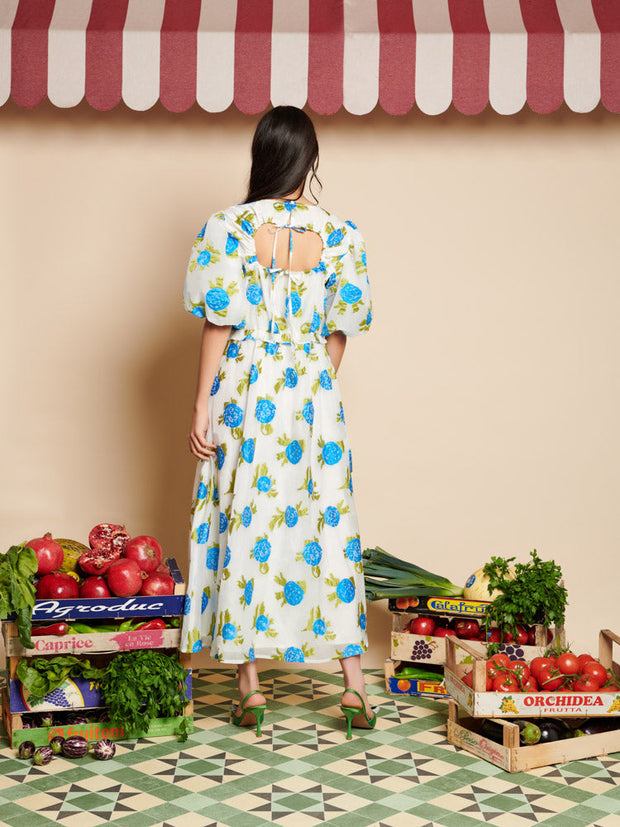 Orchard Jacquard Midi Dress