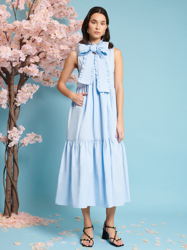 Skye Bow Midi Dress