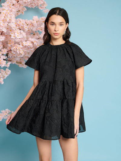 Paper Rose Organza Dress