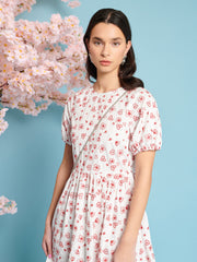 Doodle Bloom Midi Dress