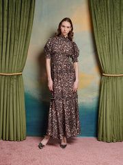 Lise Leopard Maxi Dress