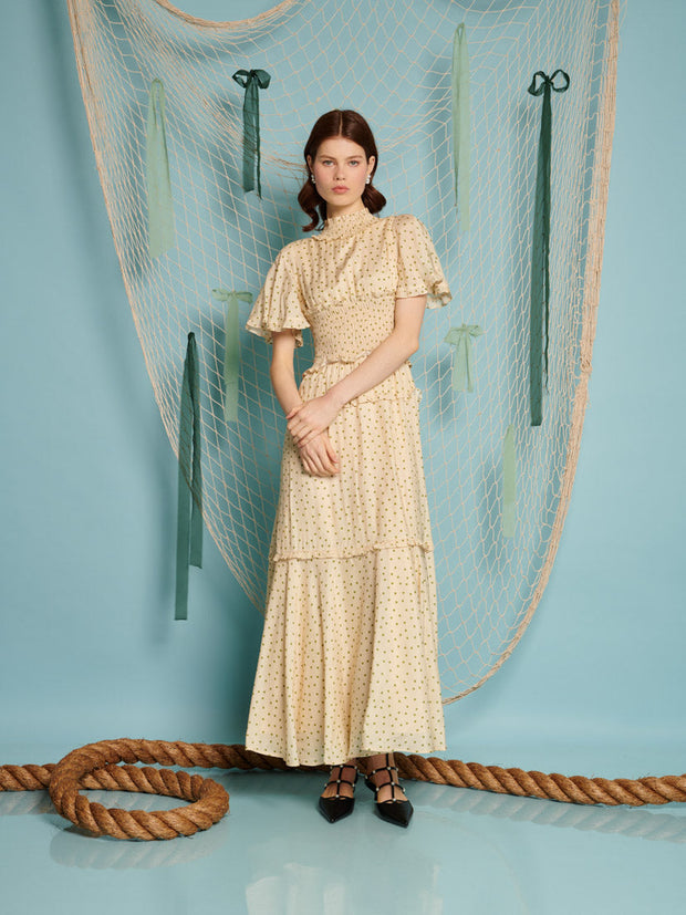 Perch Polka Dot Maxi Dress