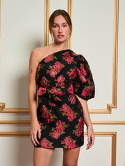 <b>DREAM</b> Begonia Jacquard Mini Dress