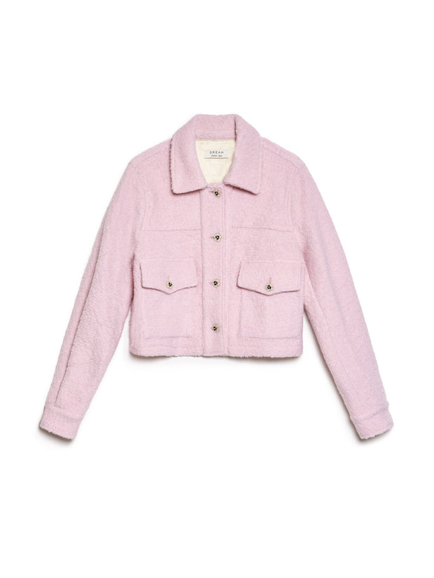 <b>DREAM</b> Pastel Cropped Jacket