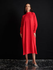 <b> Ghospell </b> Ayla Oversized Midi Dress