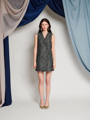 <b> Ghospell </b> Jocelyn Wrap Mini Dress