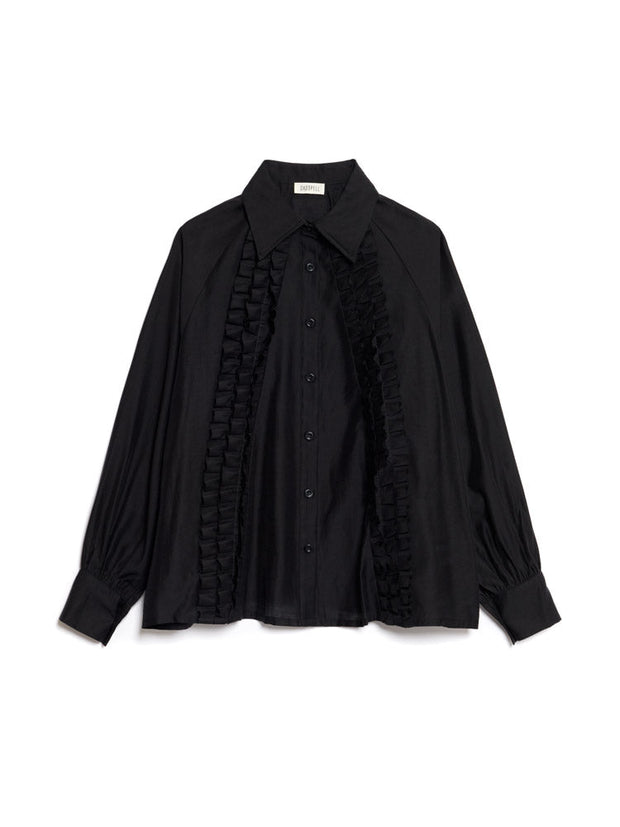 <b> Ghospell </b> Lundy Ruffle Shirt