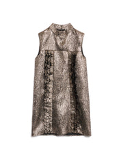 <b> Ghospell </b> Lundy Metallic Dress