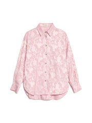 <b>Ghospell</b> Mariam Jacquard Oversized Shirt