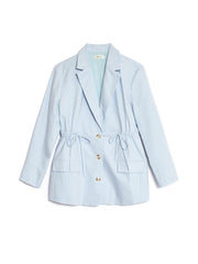 <b> Ghospell </b> Helen Drawstring Blazer