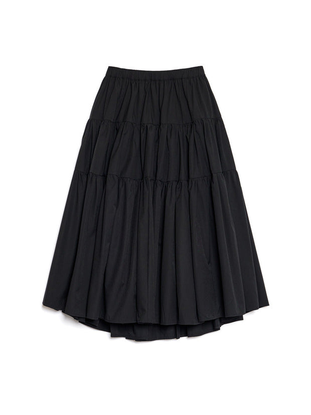 <b> Ghospell </b> Harriet Tiered Midi Skirt