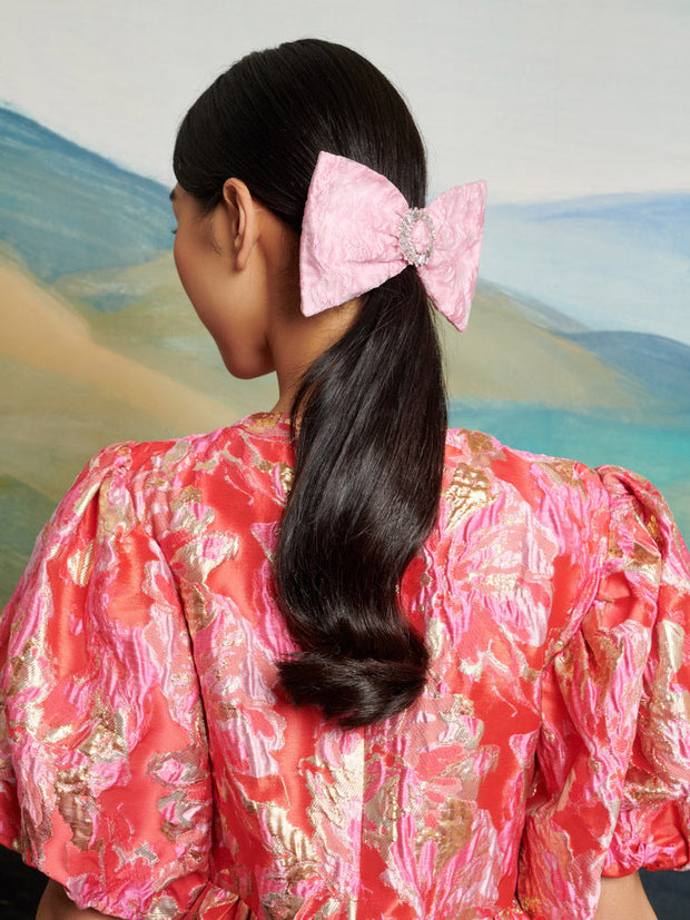 <b>DREAM</b> Reins Jacquard Hair Bow