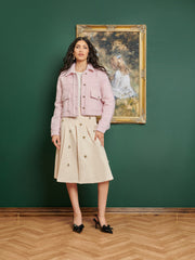 <b>DREAM</b> Pastel Cropped Jacket