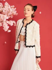 <b>DREAM</b> Enflower Tweed Jacket