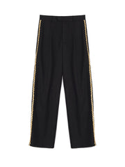 Dylan Sequin Trim Trousers