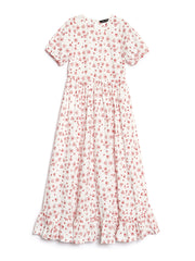 Doodle Bloom Midi Dress