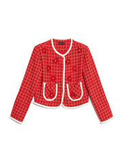 Sweet Cherry Tweed Jacket