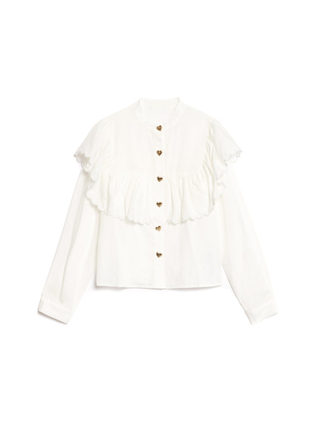 Hazel Scallop Blouse