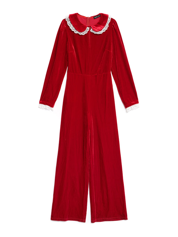 Ballad Velvet Jumpsuit