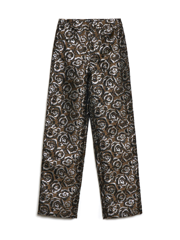 Rhythm Rose Jacquard Trousers