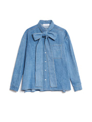 Lincoln Denim Bow Shirt