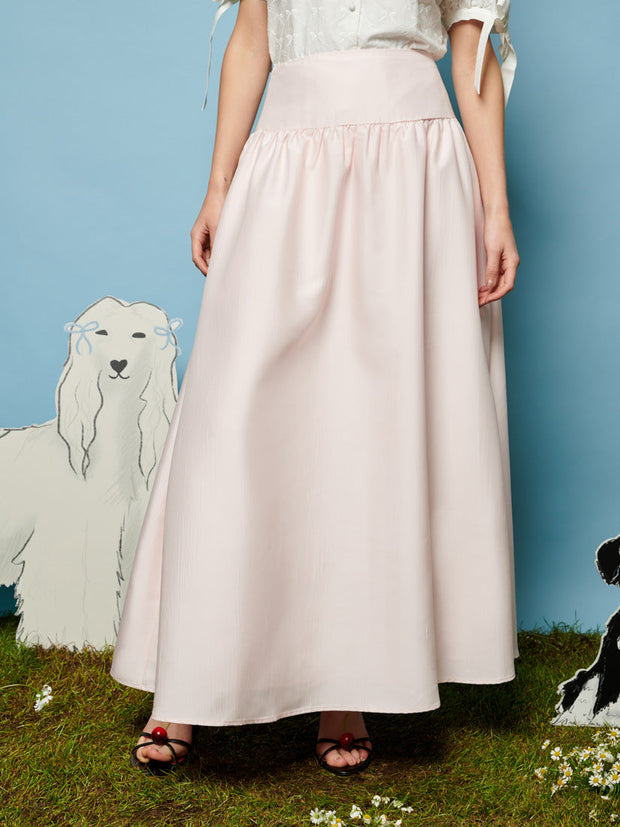 Tilly Taffeta Midi Skirt