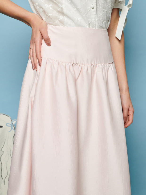 Tilly Taffeta Midi Skirt