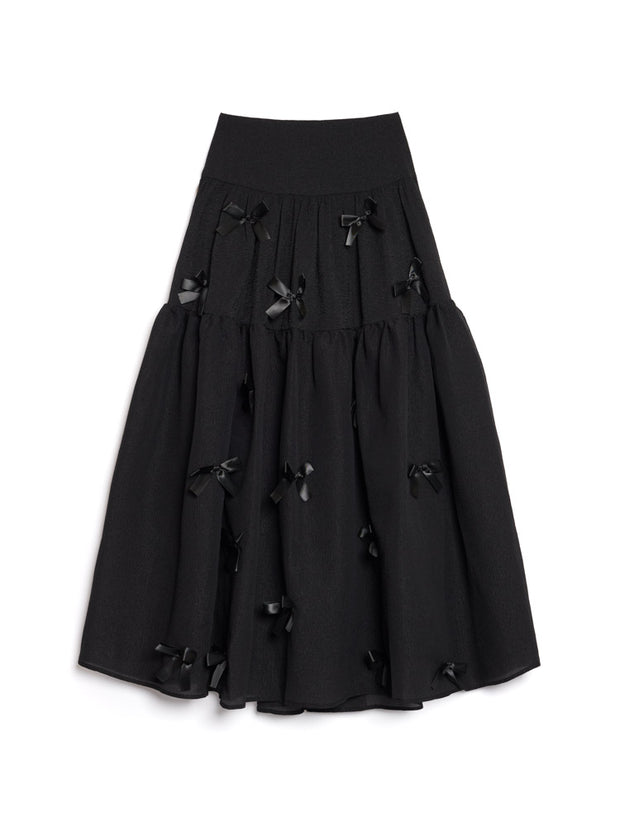 Birdie Bow Midi Skirt