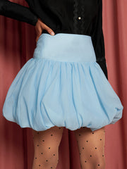 Cherish Bubble Skirt Baby Blue / Z