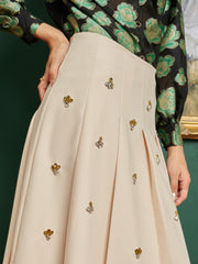 <b>DREAM</b> Rococo Embellished Pleated Skirt