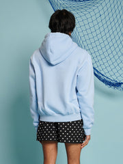 Demar Bow Hoodie Baby Blue / Z