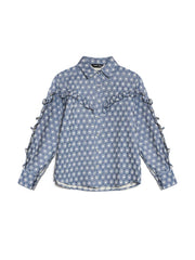 Daisy Denim Pearl Shirt