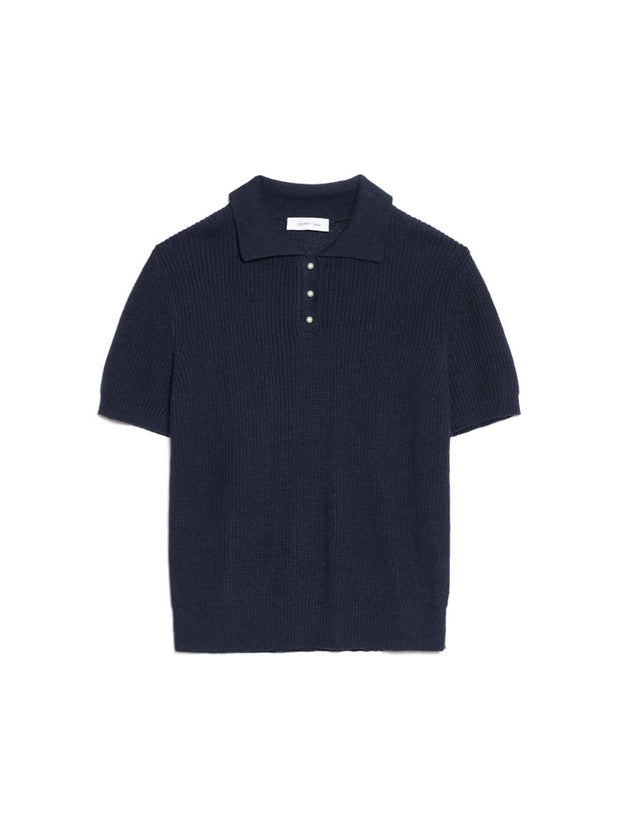 Lark Knitted Polo Shirt