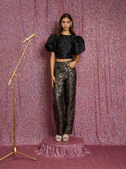 Rhythm Rose Jacquard Trousers