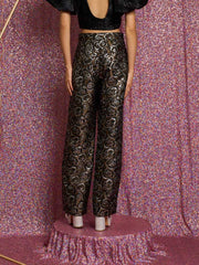 Rhythm Rose Jacquard Trousers